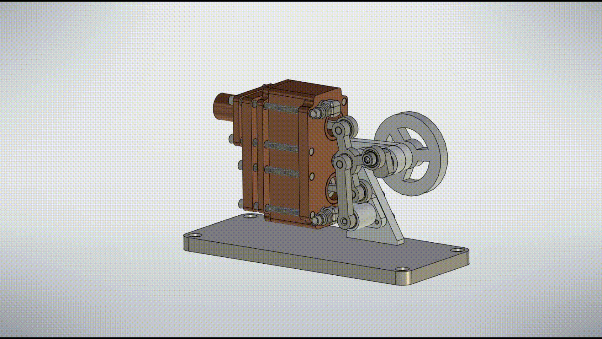 Анимация работы узла
